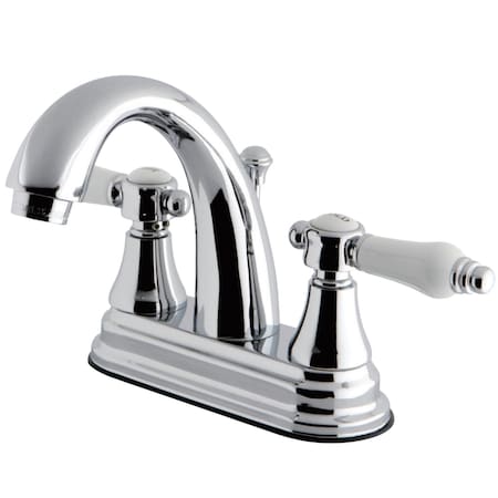 Kingston Brass KS7611BPL 4" Centerset Bathroom Faucet, Polished Chrome KS7611BPL